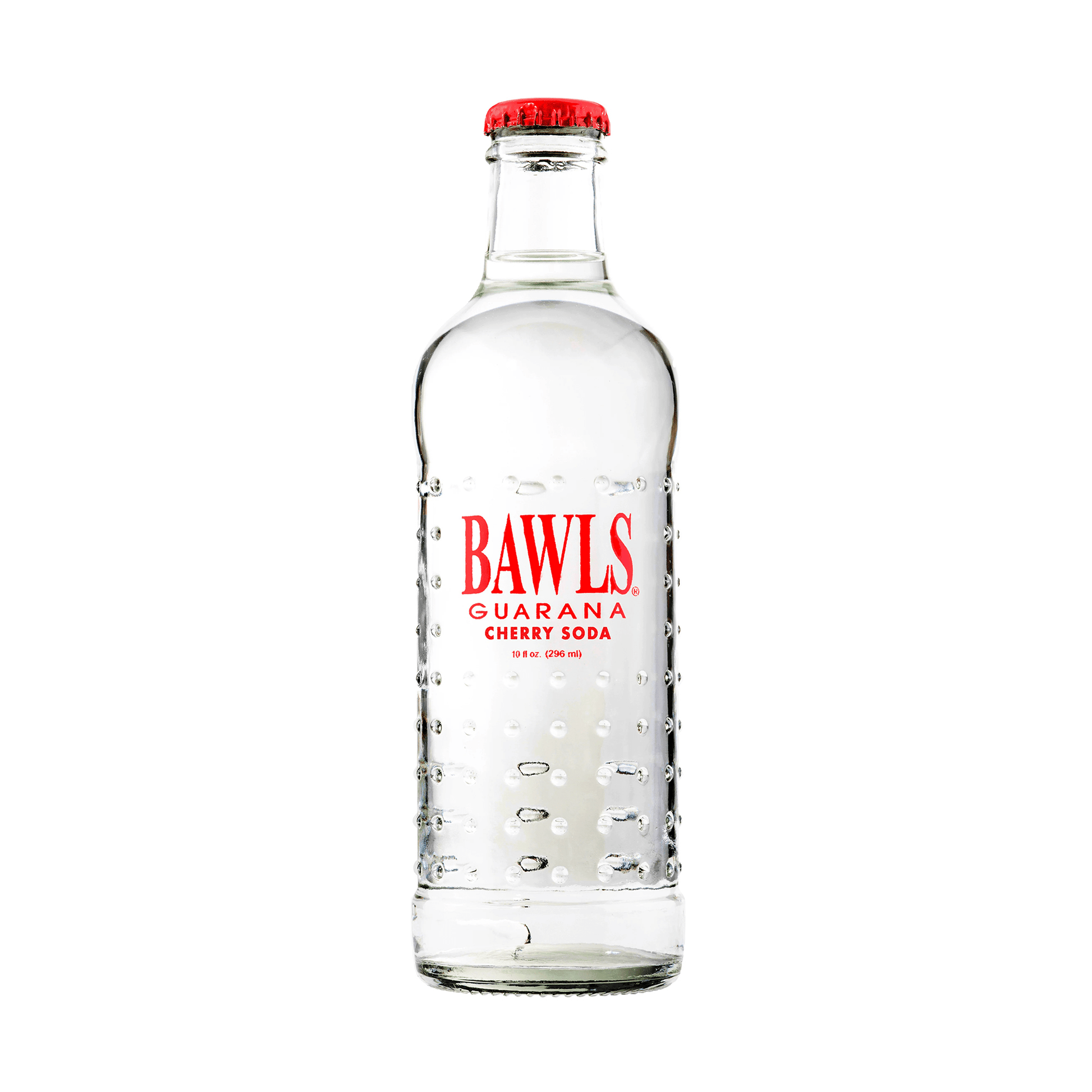 Bawls Soda, Cherry Soda, 10oz Glass Bottle, 12ct