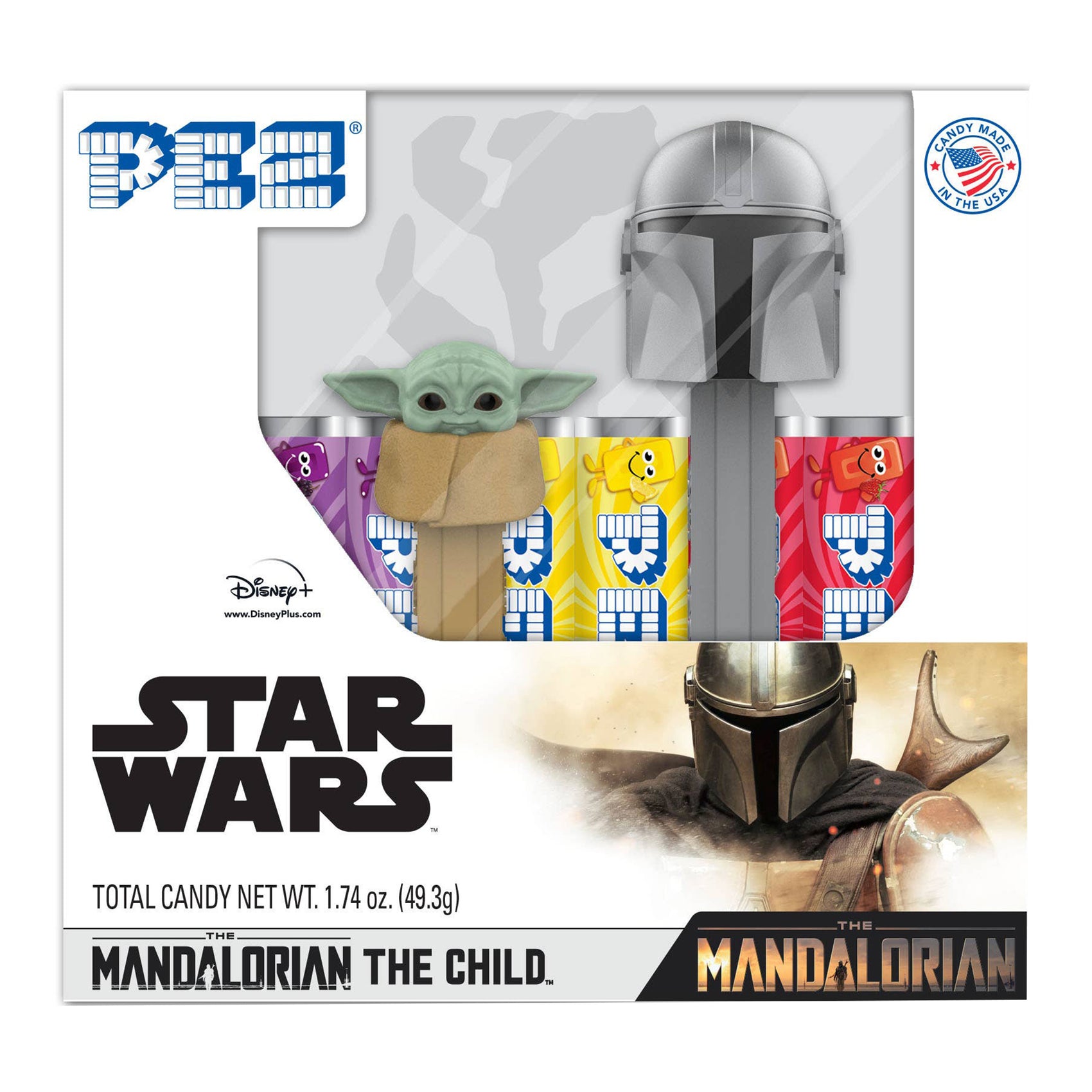 Pez Box Twin Set, Mandelorian,12ct