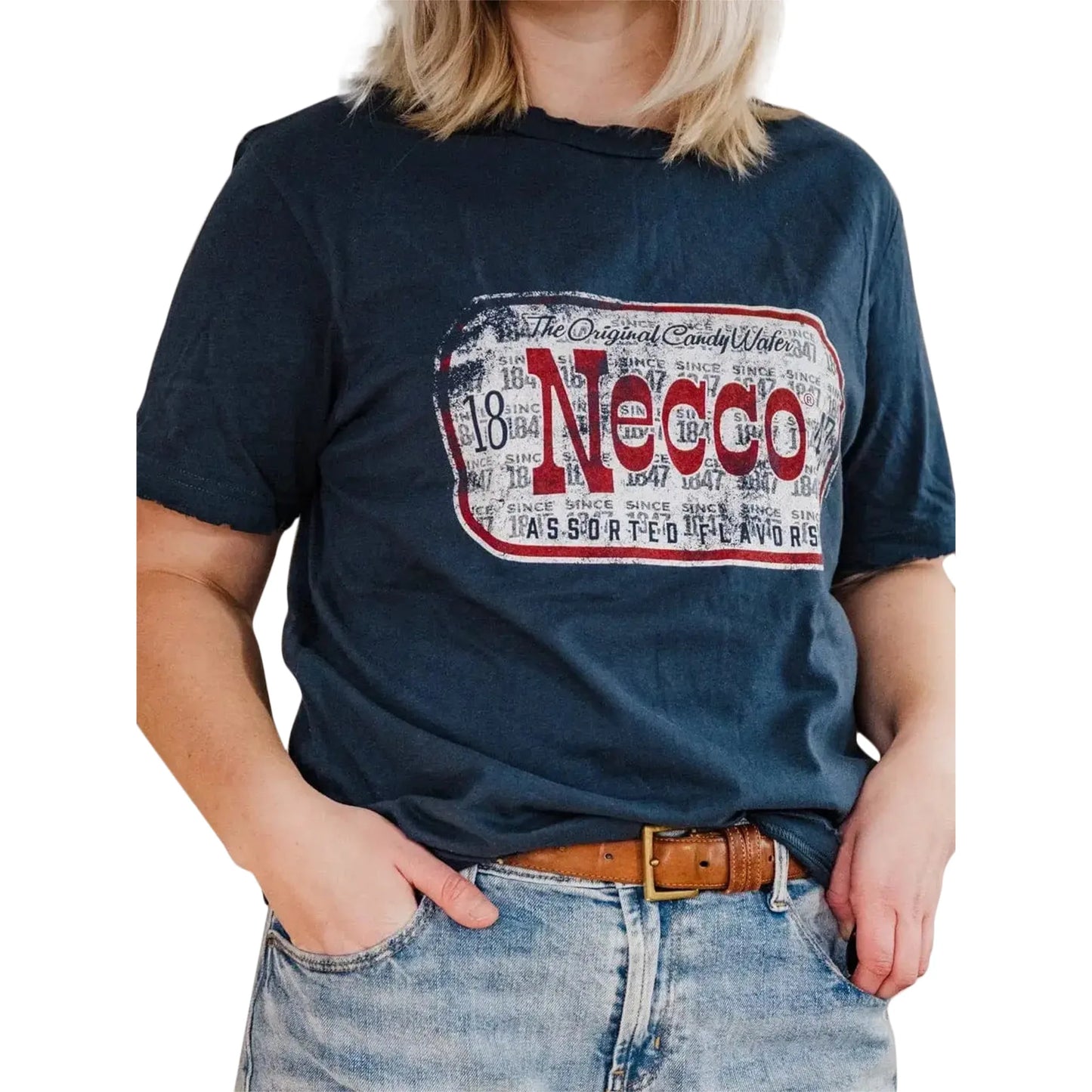 Necco® the Original Candy Wafer Vintage Candy T-Shirt Tee
