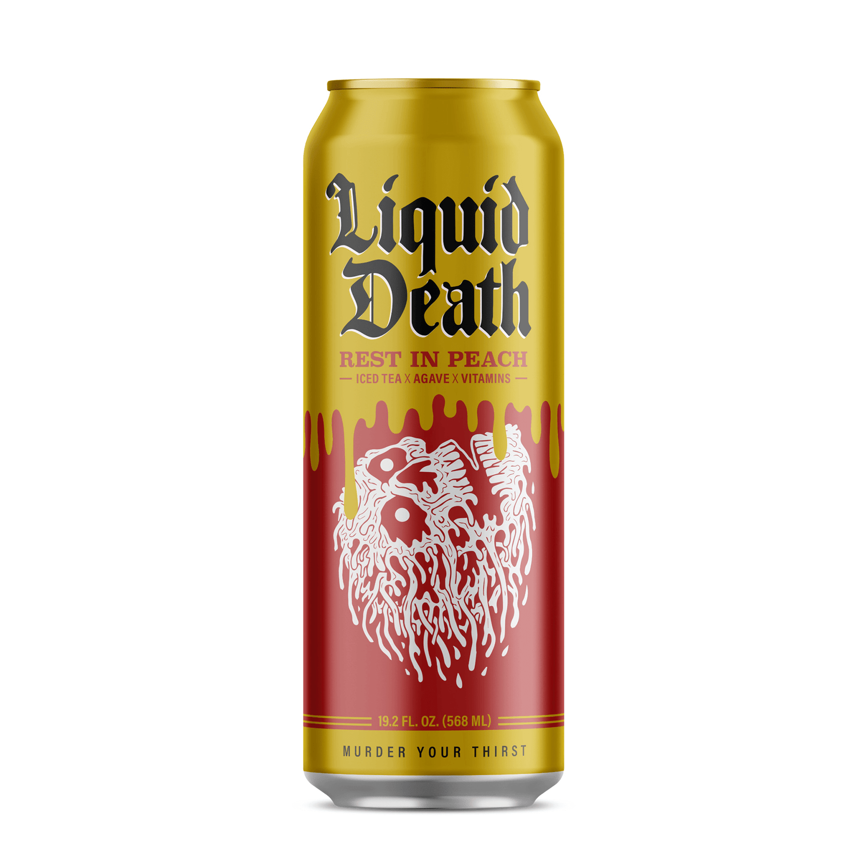 Liquid Death Rest in Peach Iced Tea, 19.2oz Can