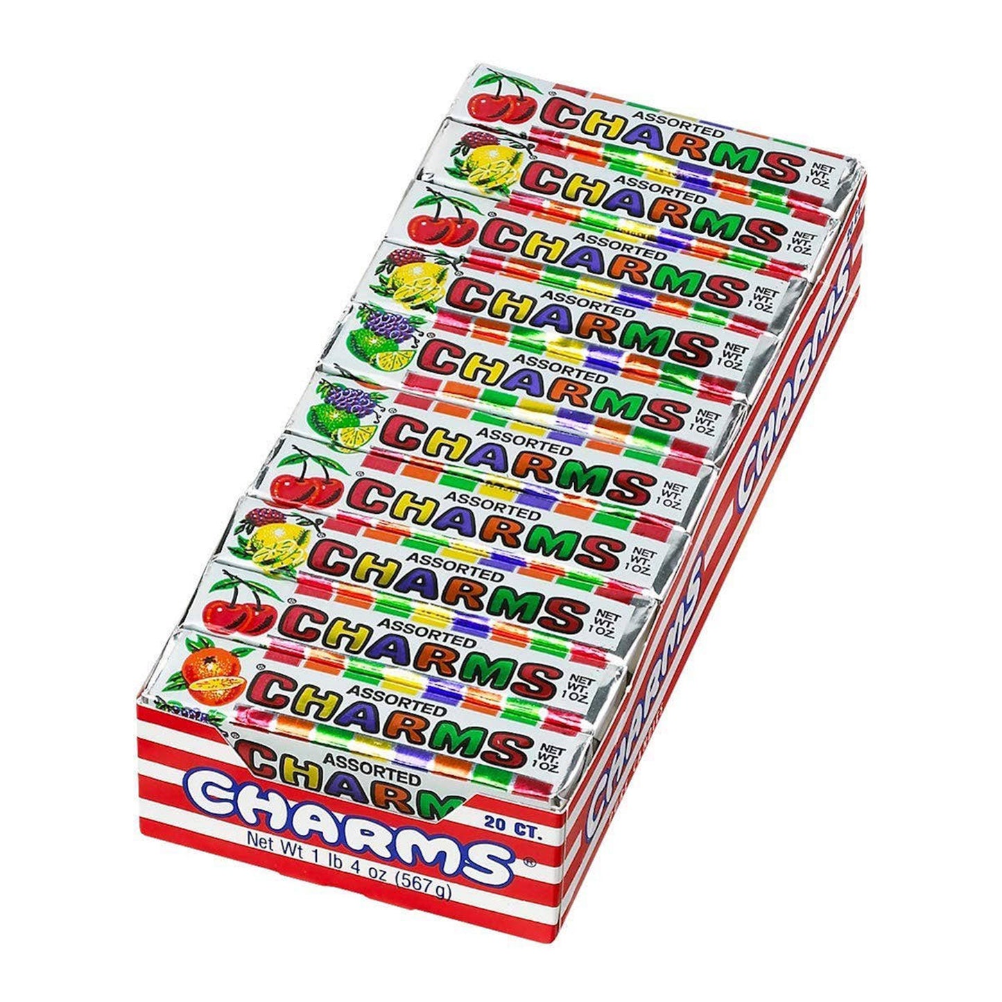 Charms Assorted Squares, 1oz, 20ct Pack