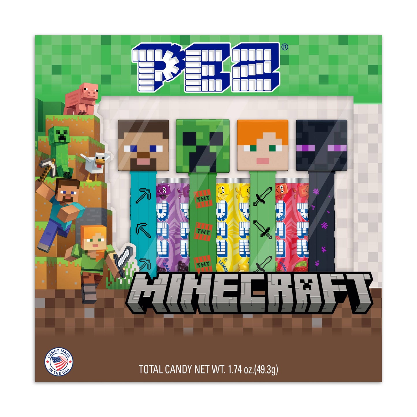 Pez Gift Set - Minecraft, 6ct