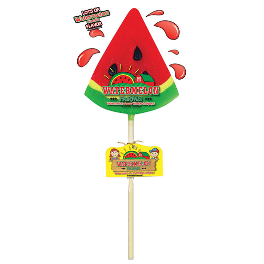 Watermelon Farms, Watermelon Lollipops, 2.12oz, 24ct