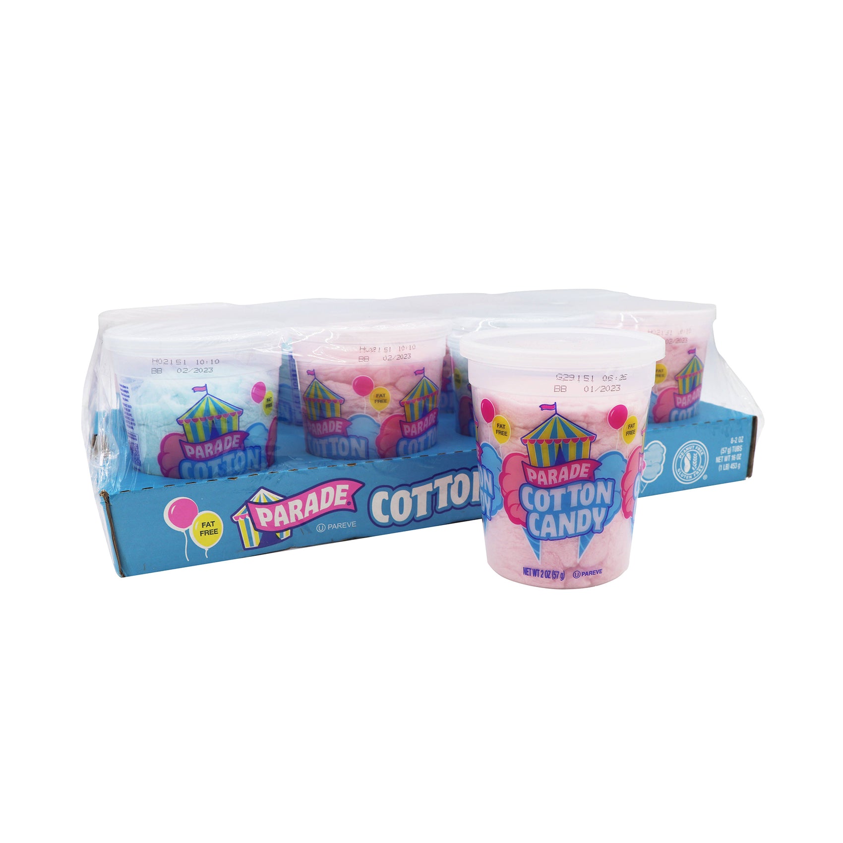 Parade Cotton Candy, 2oz, 8ct Case