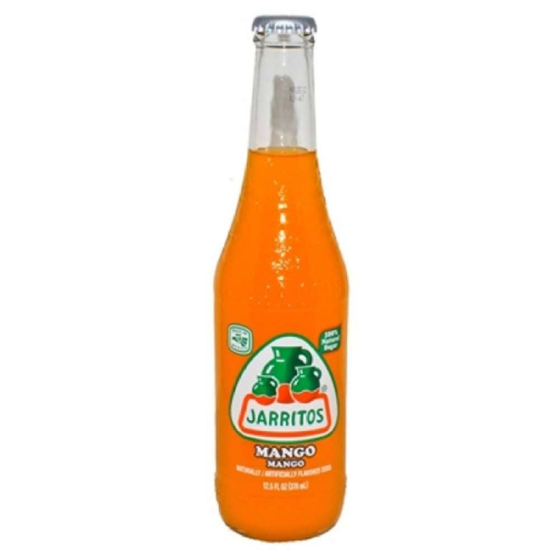 Jarritos Mango Soda, 12.5oz Glass Bottle, 12ct