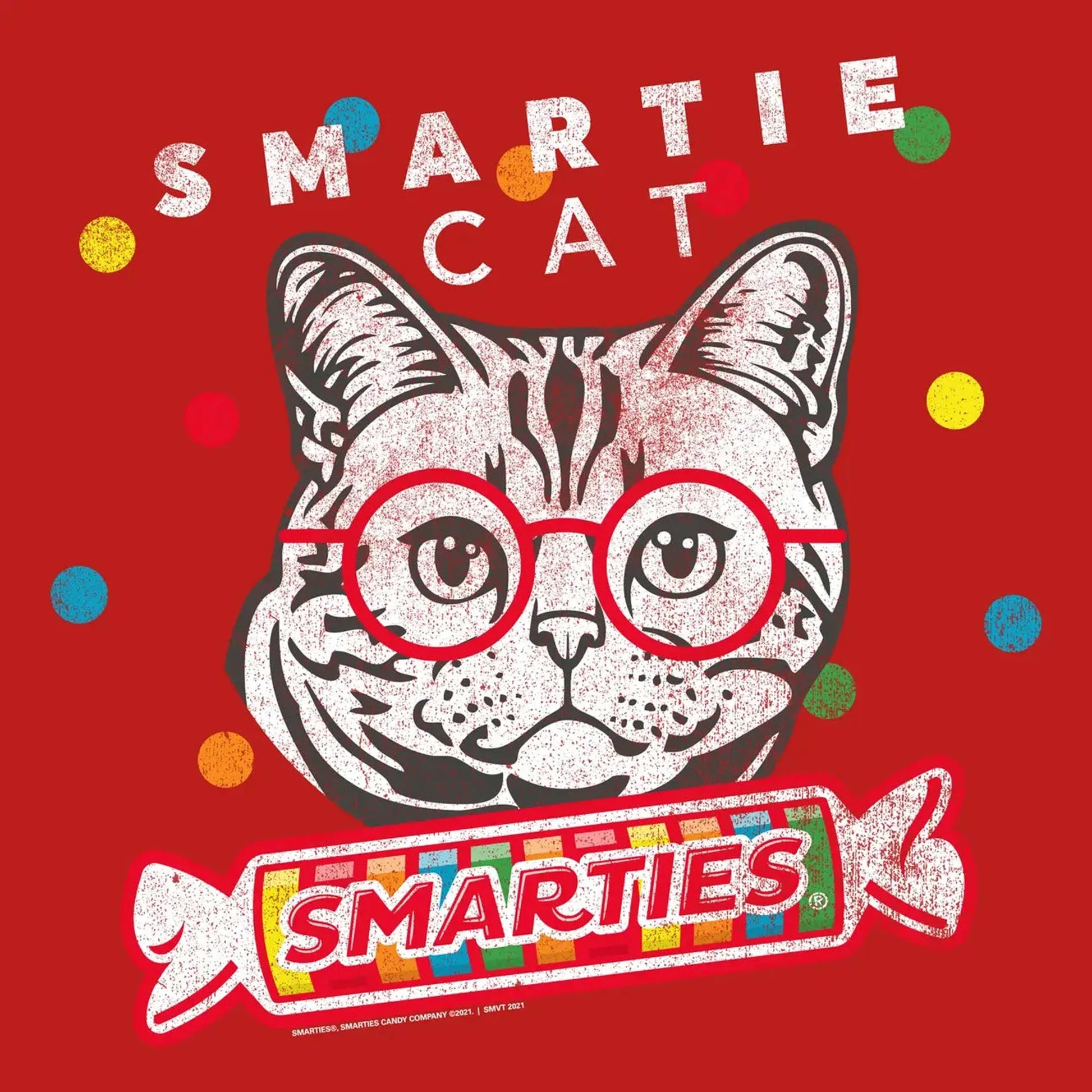 Smarties Smartiecat | Are You A Smartie Cat? T-Shirt Candy