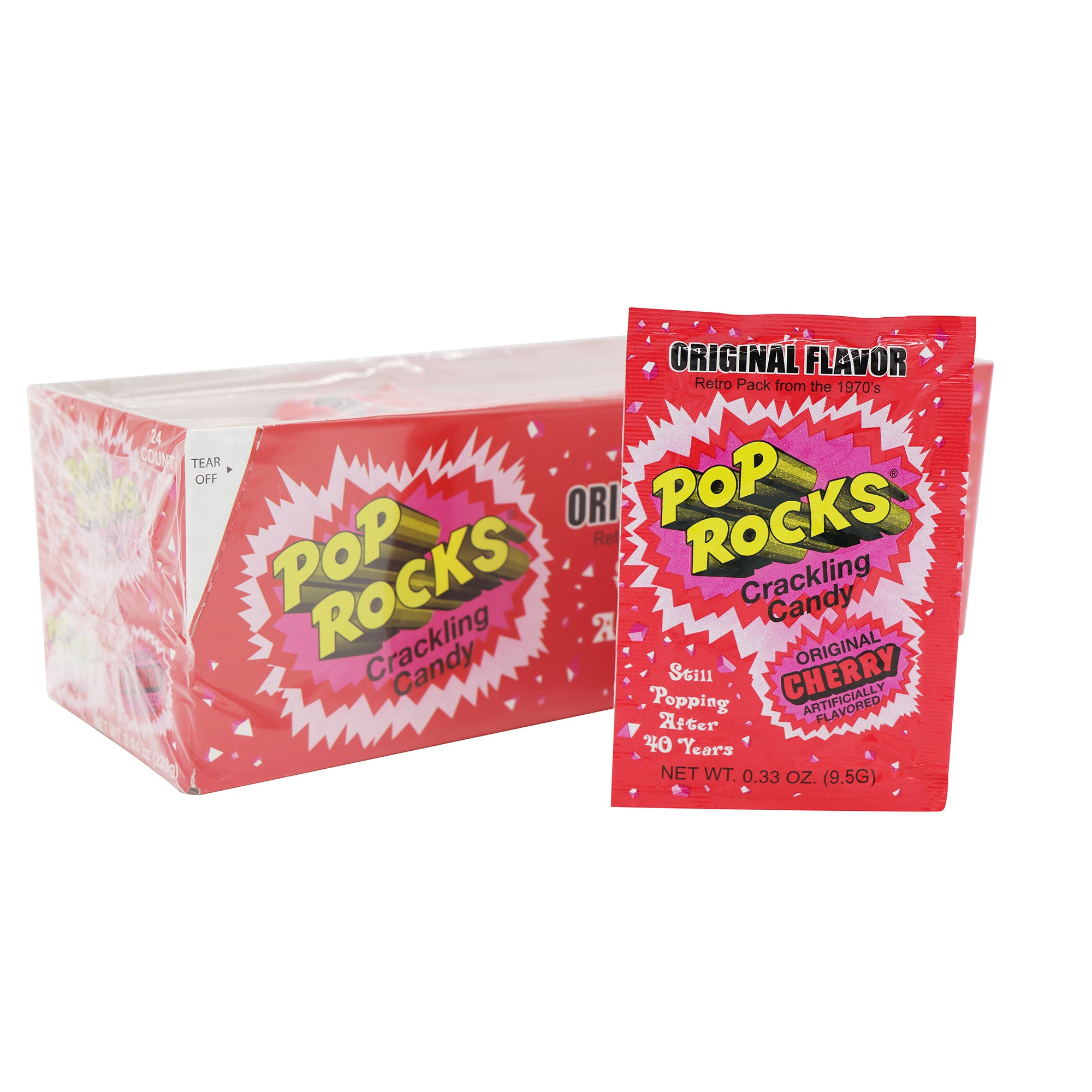 Pop Rocks, Cherry, 0.33oz, 24Ct Case – Grandpa Joe's
