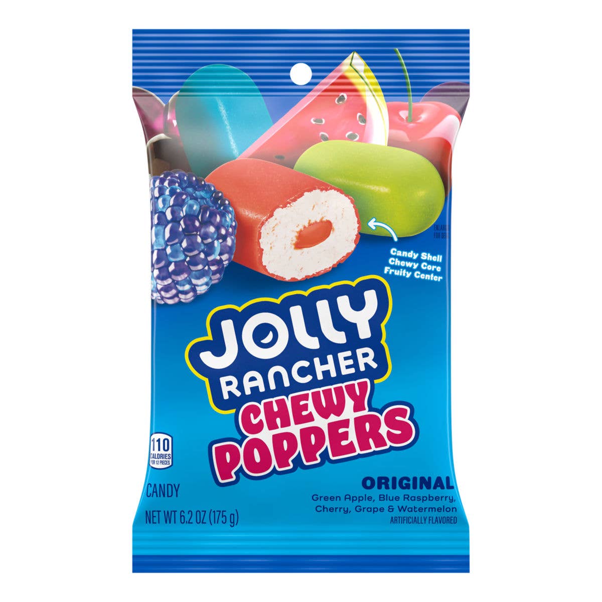 Jolly Rancher Chewy Poppers 6.2oz, 12ct