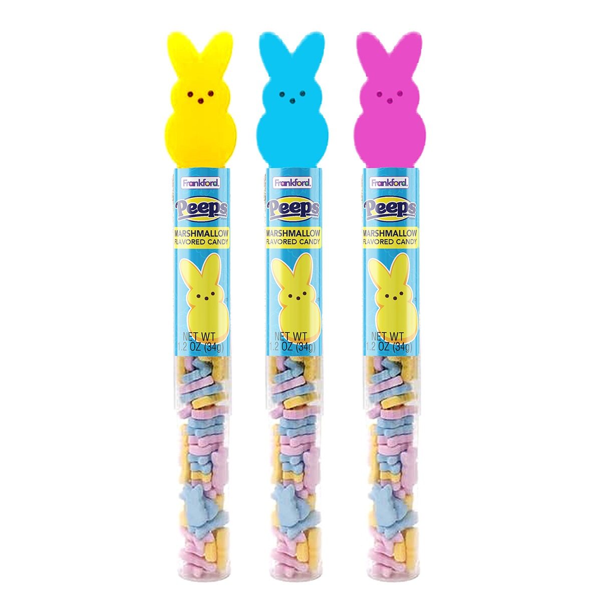 PEEPS Bunny Topper w/ Candy, 1.48oz, 12ct