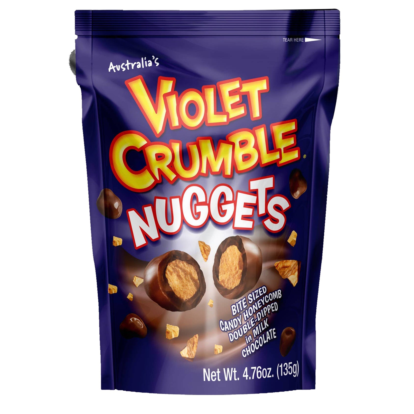Violet Crumble Nuggets, 4.76oz, 8ct