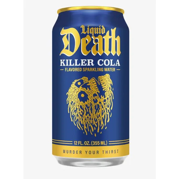 Liquid Killer Cola Sparkling Water 12oz, 6ct