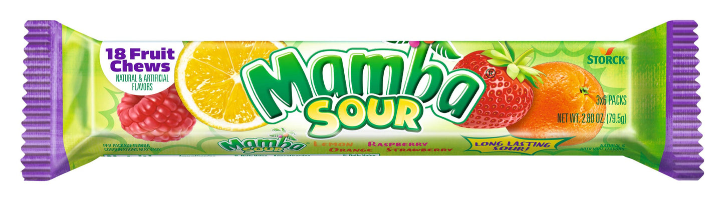 Mamba Sour 2.8oz Stick Pack, 24ct 