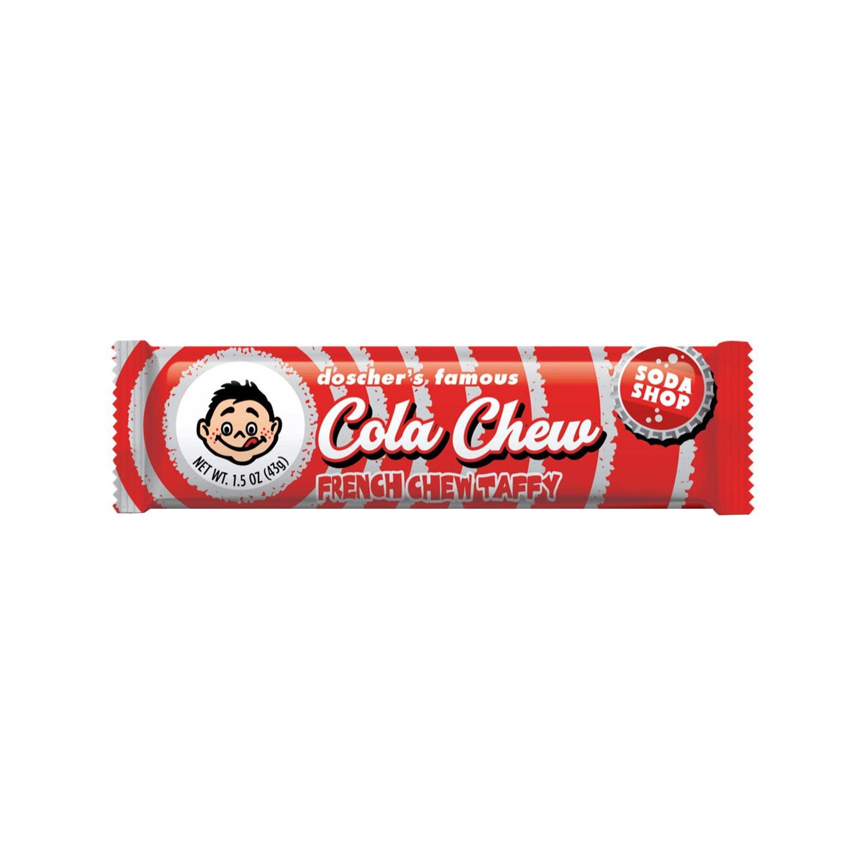 Doscher's French Chew Cola Chew, 1.5oz, 24ct Case