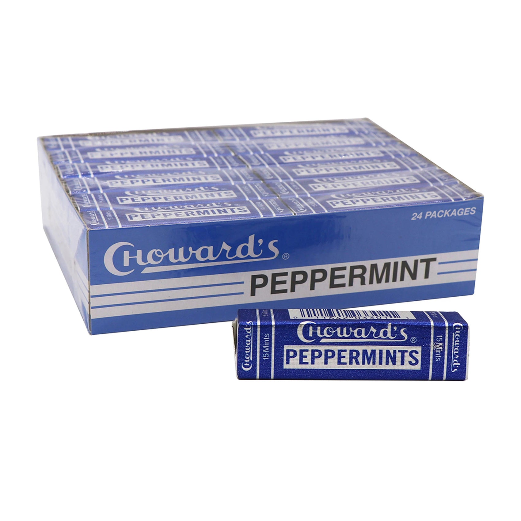 C. Howard's Peppermint, 15 mints per pack, 24ct Case