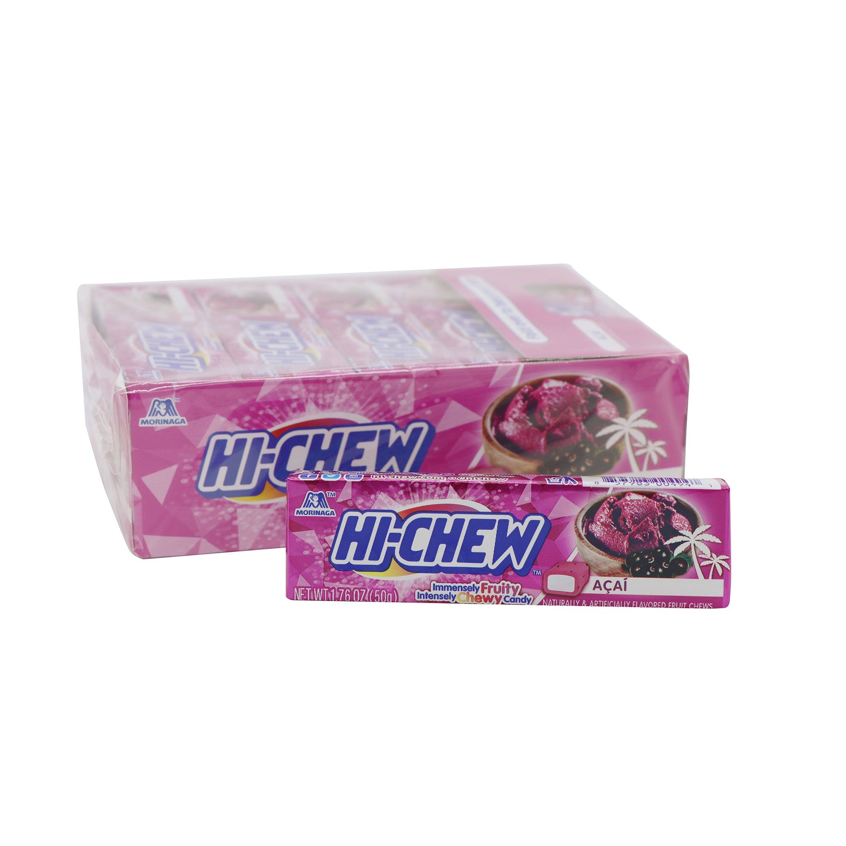 Hi-Chew Candy Acai Flavored, 15ct