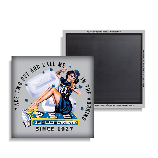 Magnet 5ct, Pez Vintage Spaceman Ad