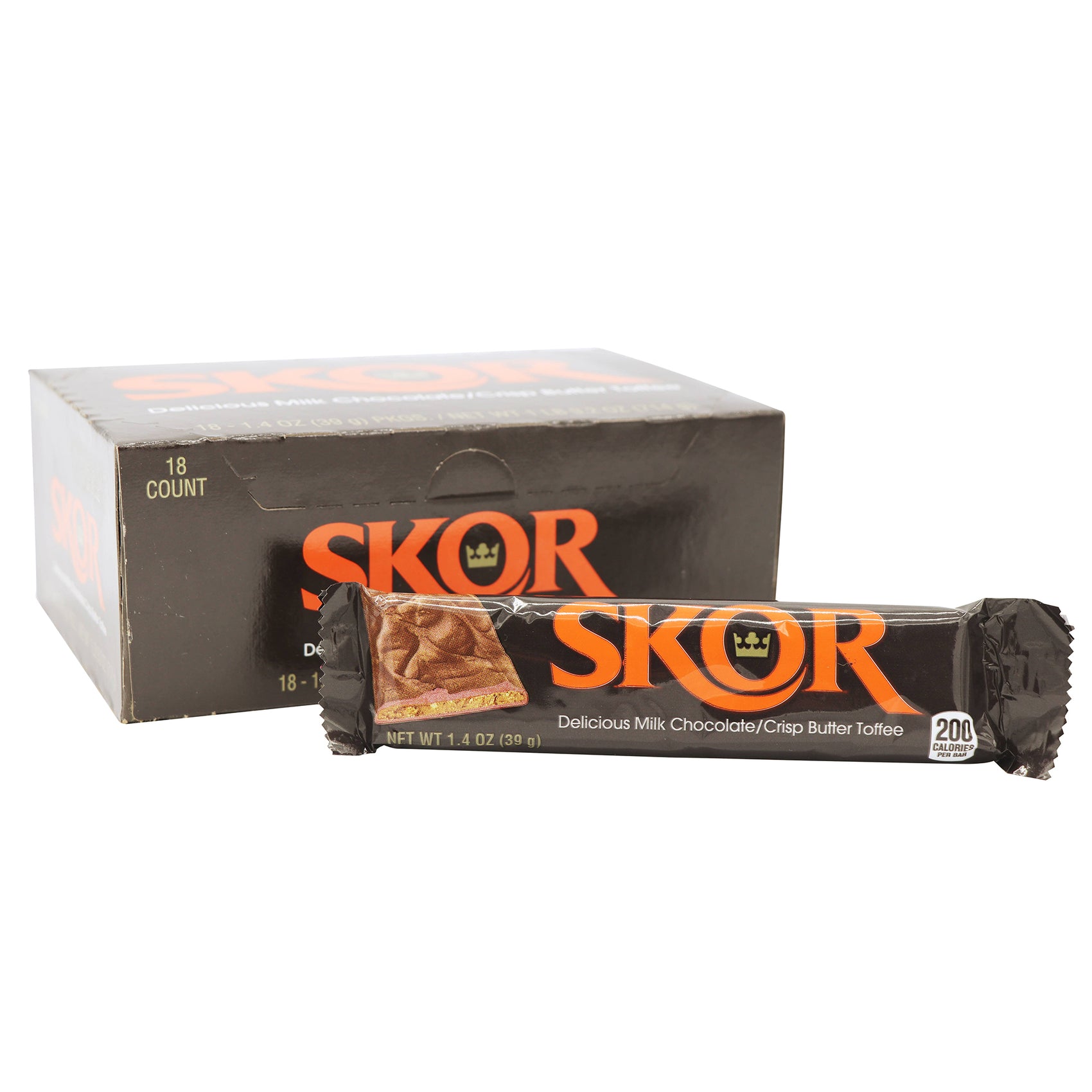 Skor Bar, 1.4oz, 18ct Case