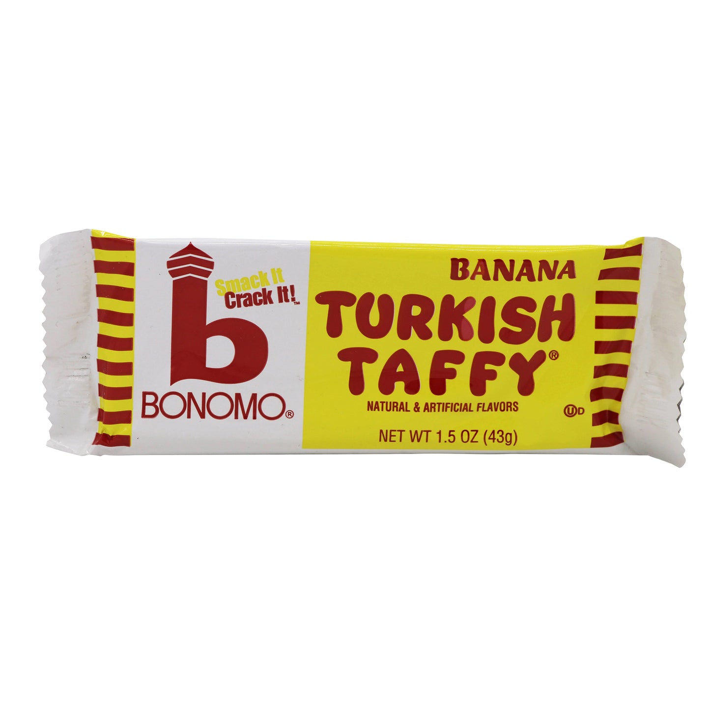 Bonomo Turkish Taffy Banana, 1.5oz, 24ct Case