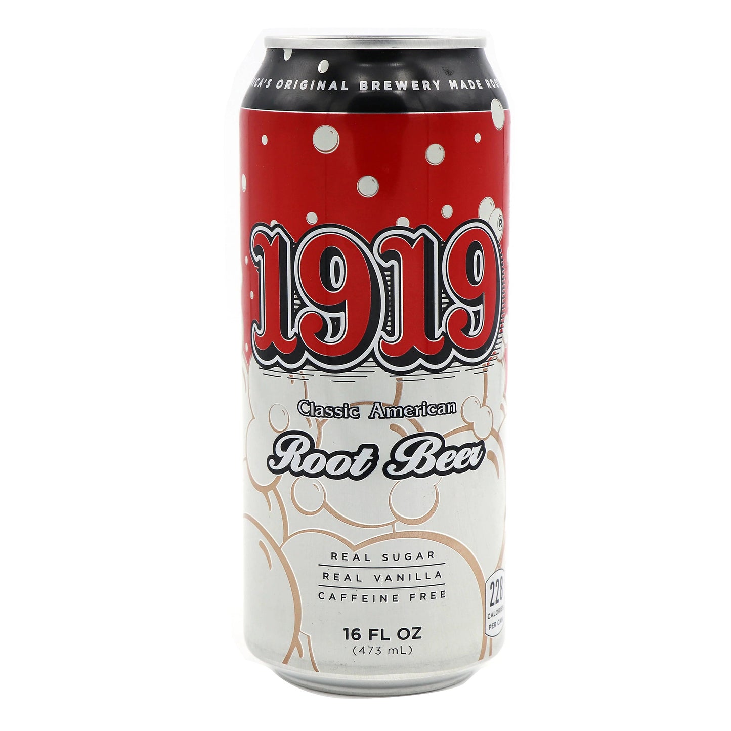 1919 Root Beer, 16oz Cans, 12ct Case