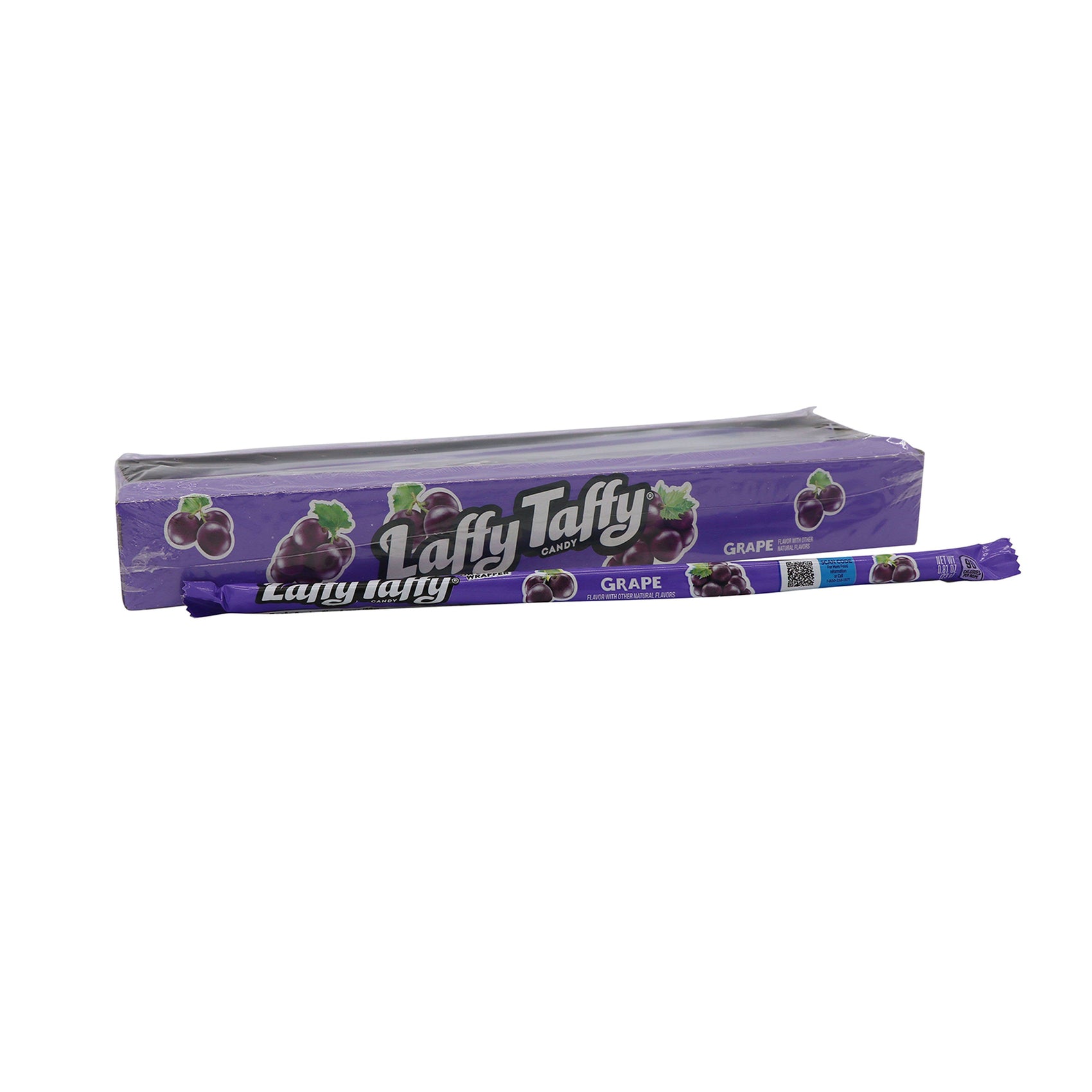 Laffy Taffy Candy Ropes, Grape, 24ct