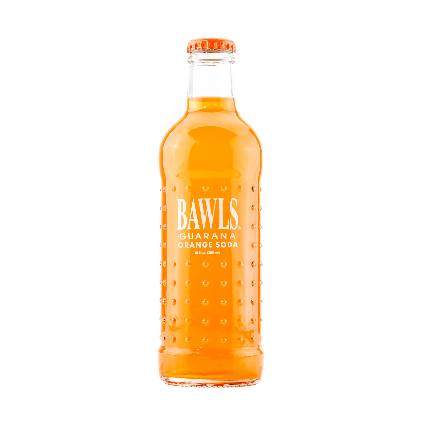 Bawls Soda, Orange, 10oz Glass Bottle, 12ct