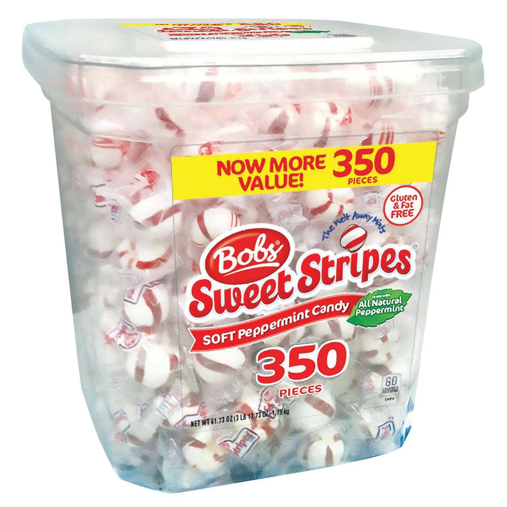Bob's Sweet Stripes Tub, 350ct Tub