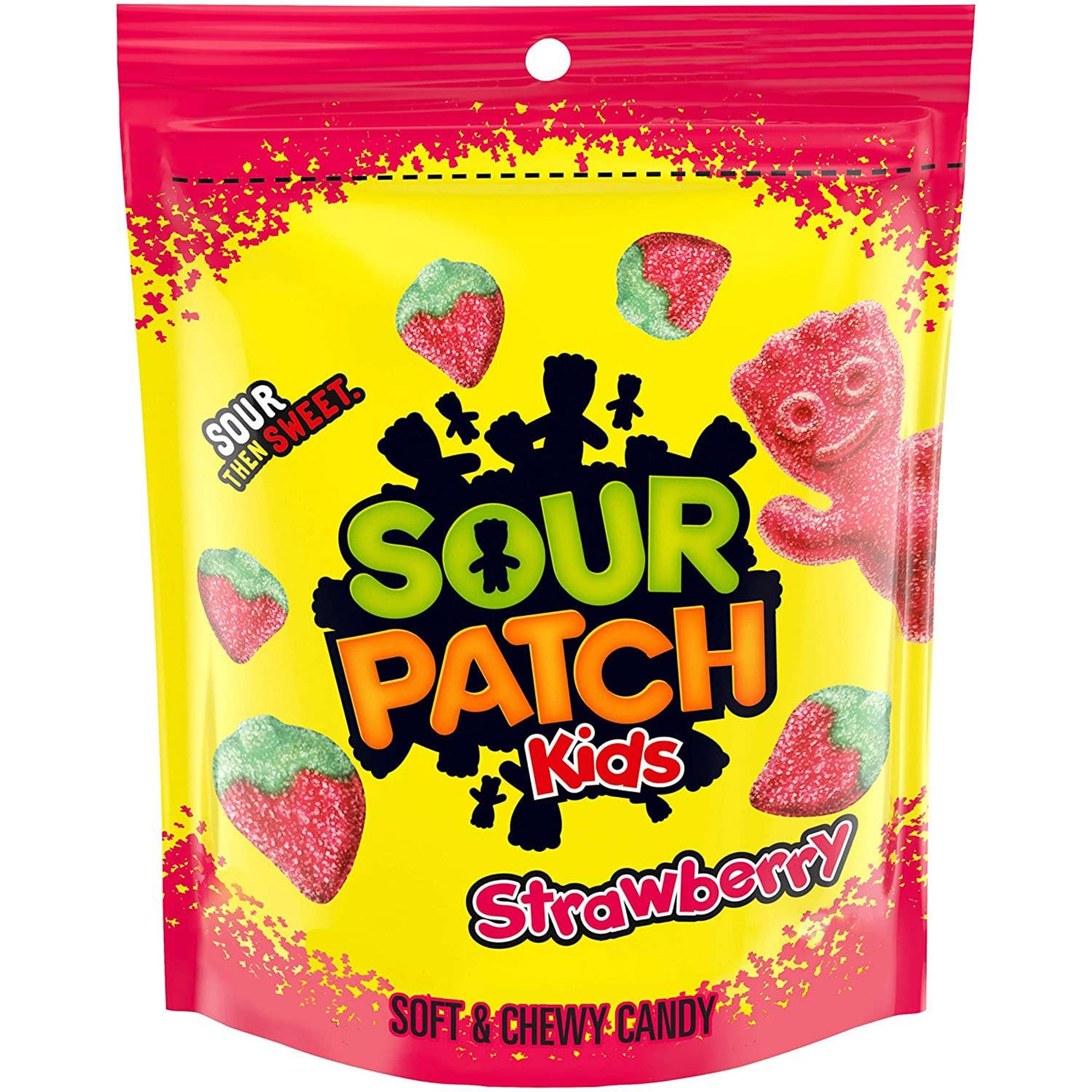 Sour Patch Kids Strawberries, 12oz, 12ct Case