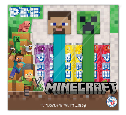 Pez Box Twin Pack - Minecraft, 12ct