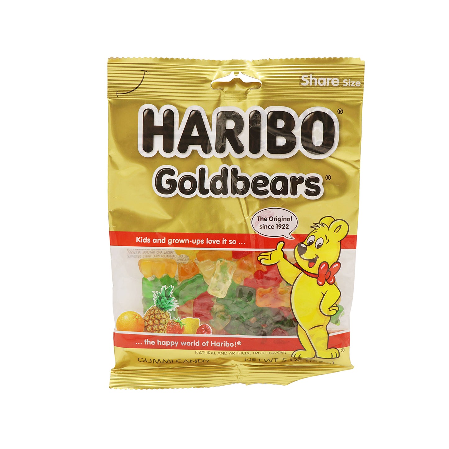 Haribo Gold Bears, 4oz, 12ct Case