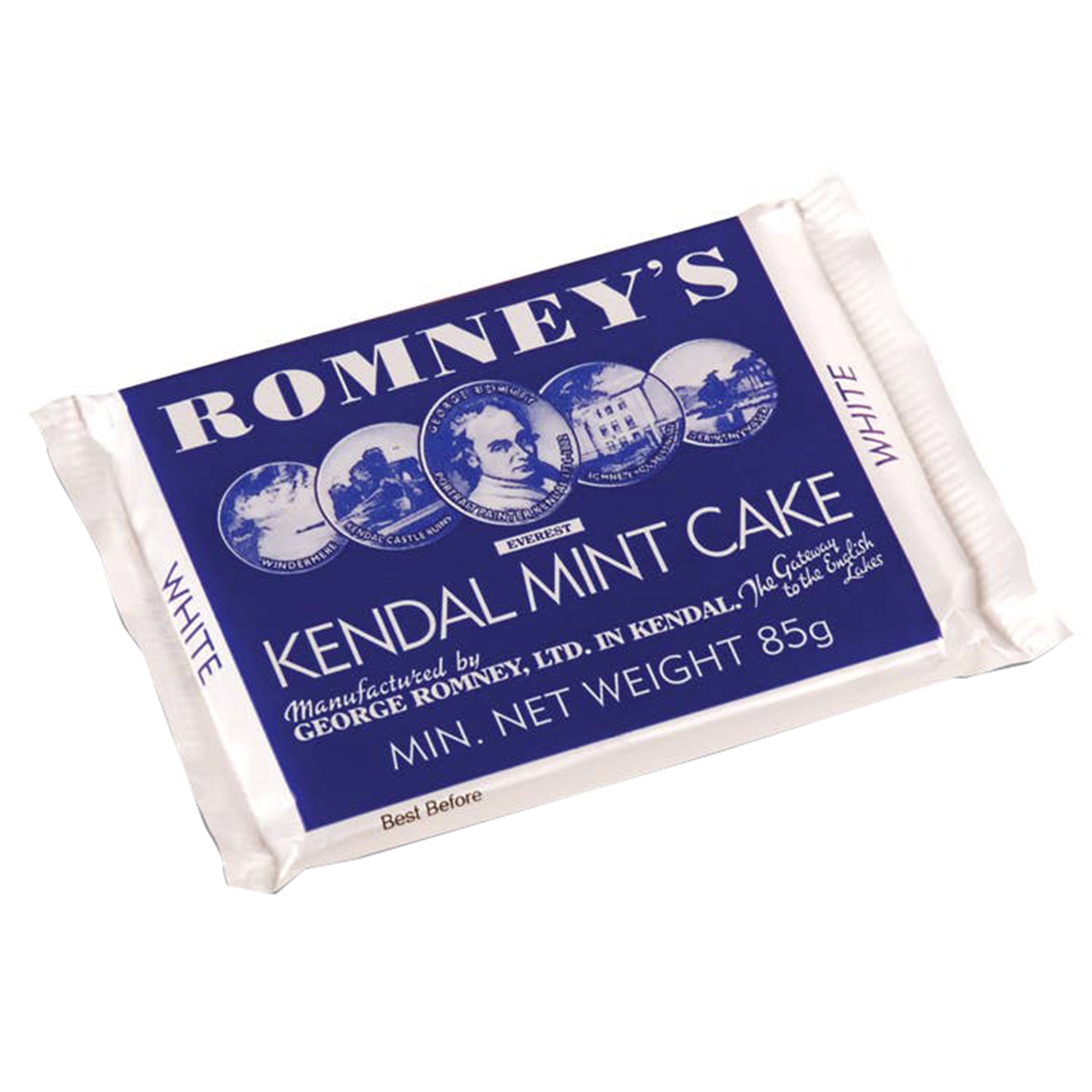 Romney's White Kendal Mint Cake 3oz British Import Candy