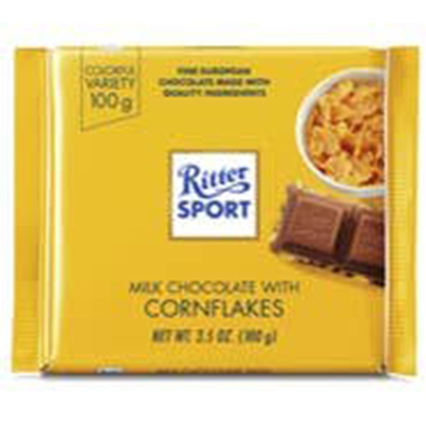Ritter Sport, Milk Choc with Corn Flakes, 10ct