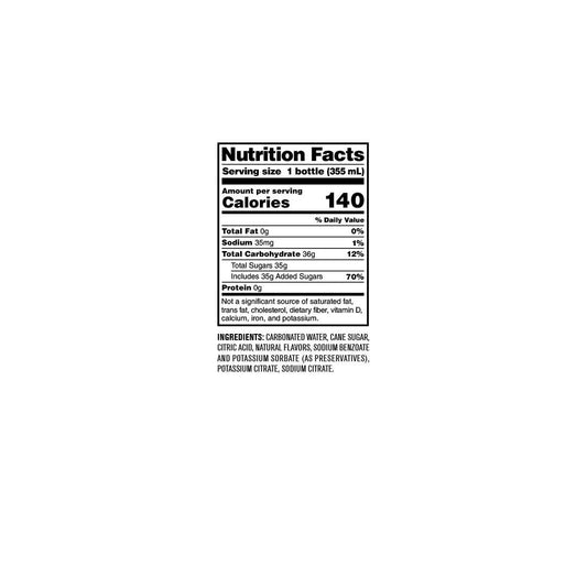 Jones Lemon Lime, 12ct Glass Bottles