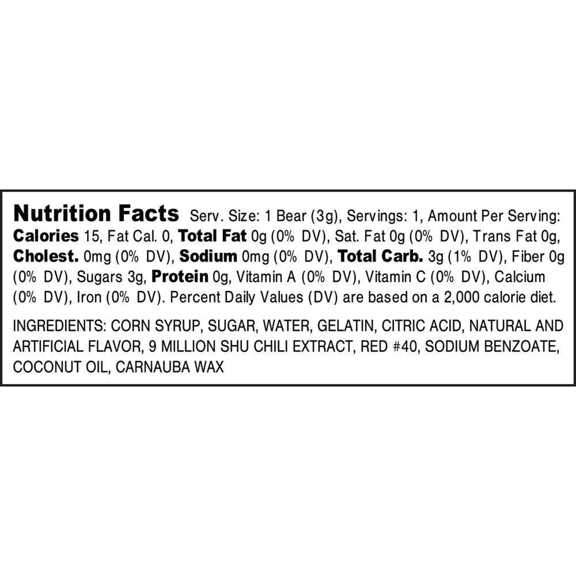 Lil' Nitro World's Hottest Gummy Bear Flamethrower Candy 12c