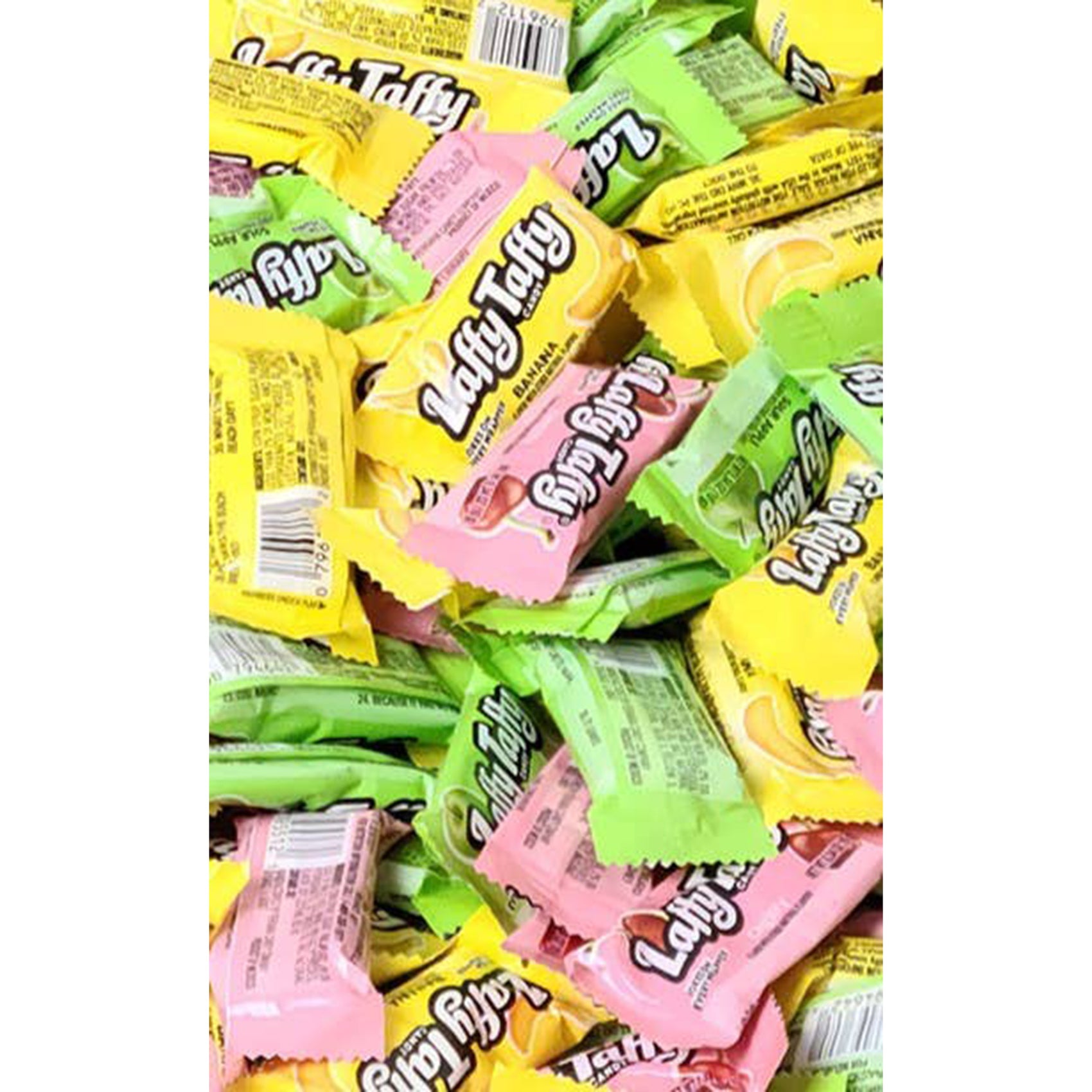Laffy Taffy Tub Assorted Mini Bars, Bulk, 5lb Bag