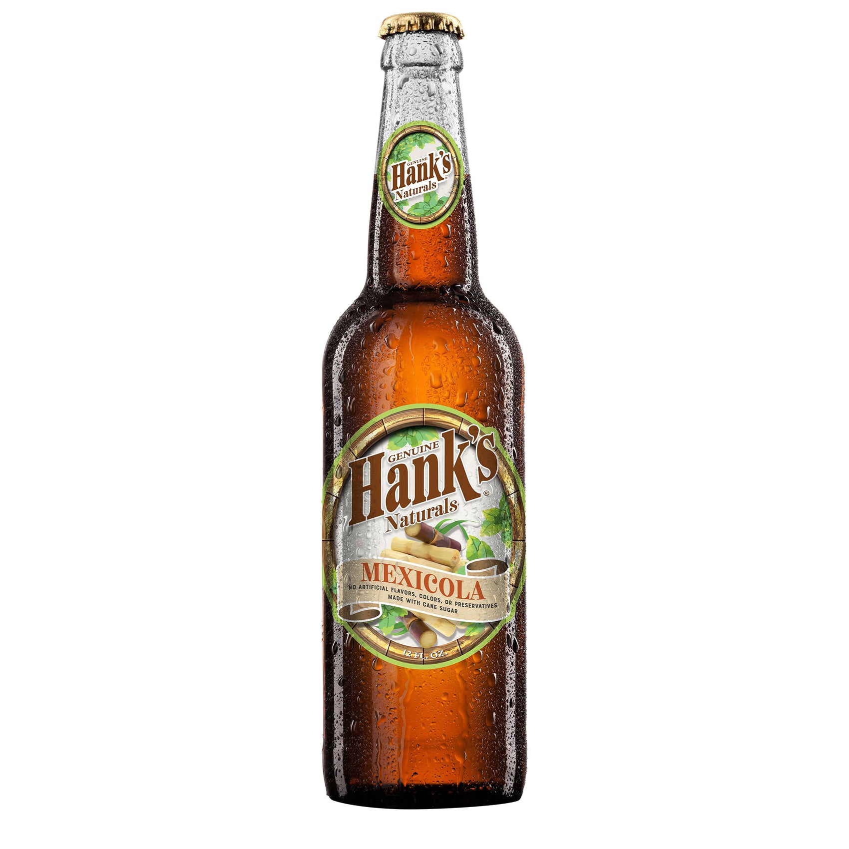 Hank's Naturals Mexicola, 12ct Glass Bottles