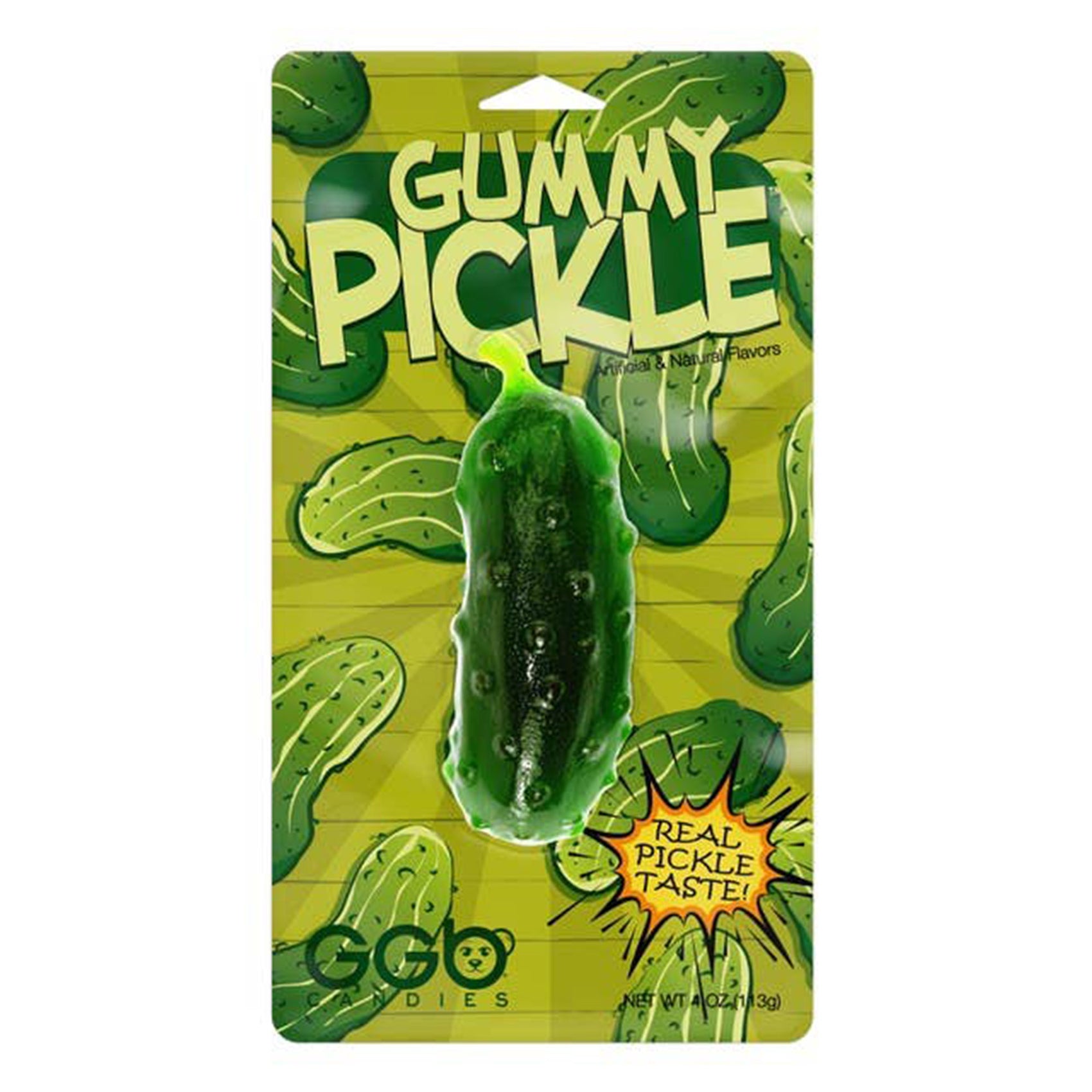 Giant Gummy Pickle, 4oz, 12ct Case