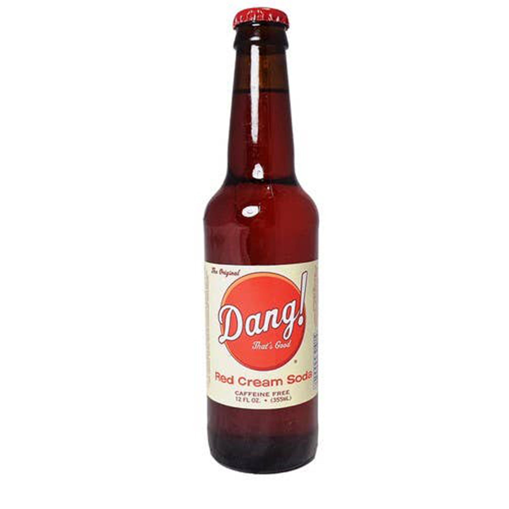 Dang! Red Cream Soda, 12oz Glass Bottle 12ct