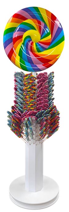 Original Gourmet Filled Lollipop Display